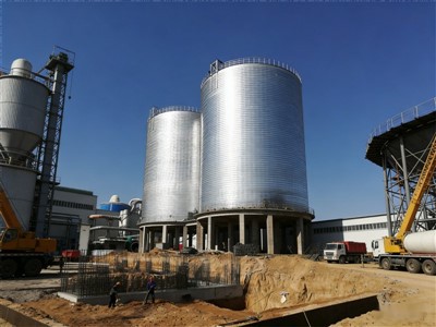 Flat-bottomed Steel Silo