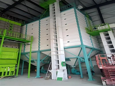 Square Grain Silo